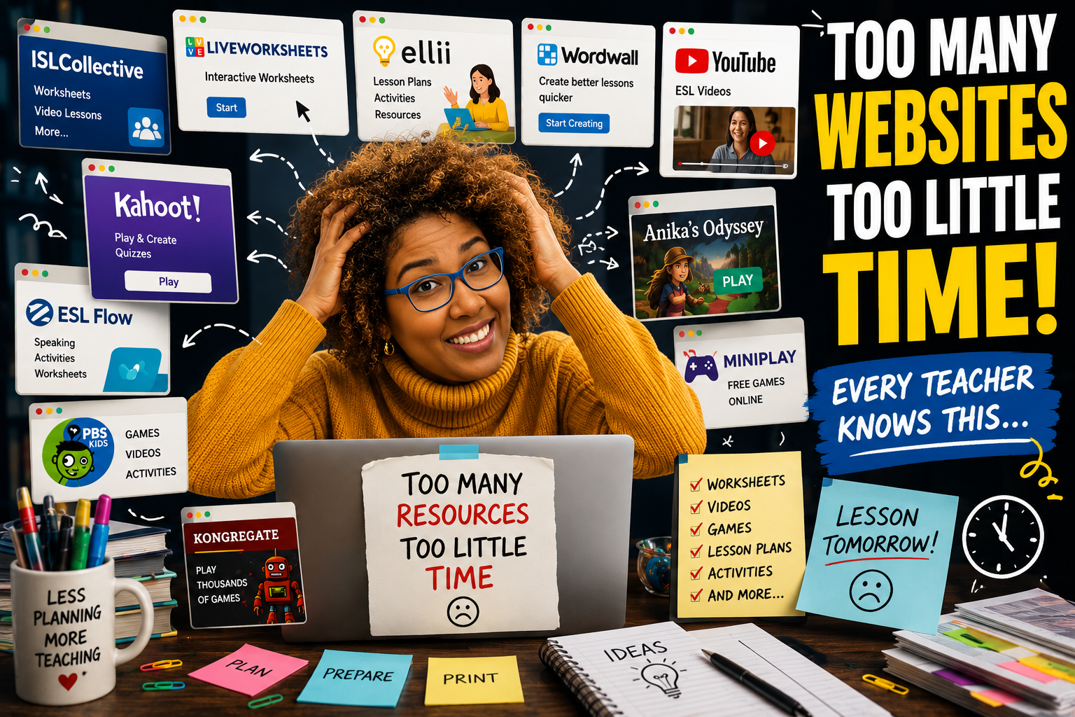 Best Free ESL Material Websites for Teachers