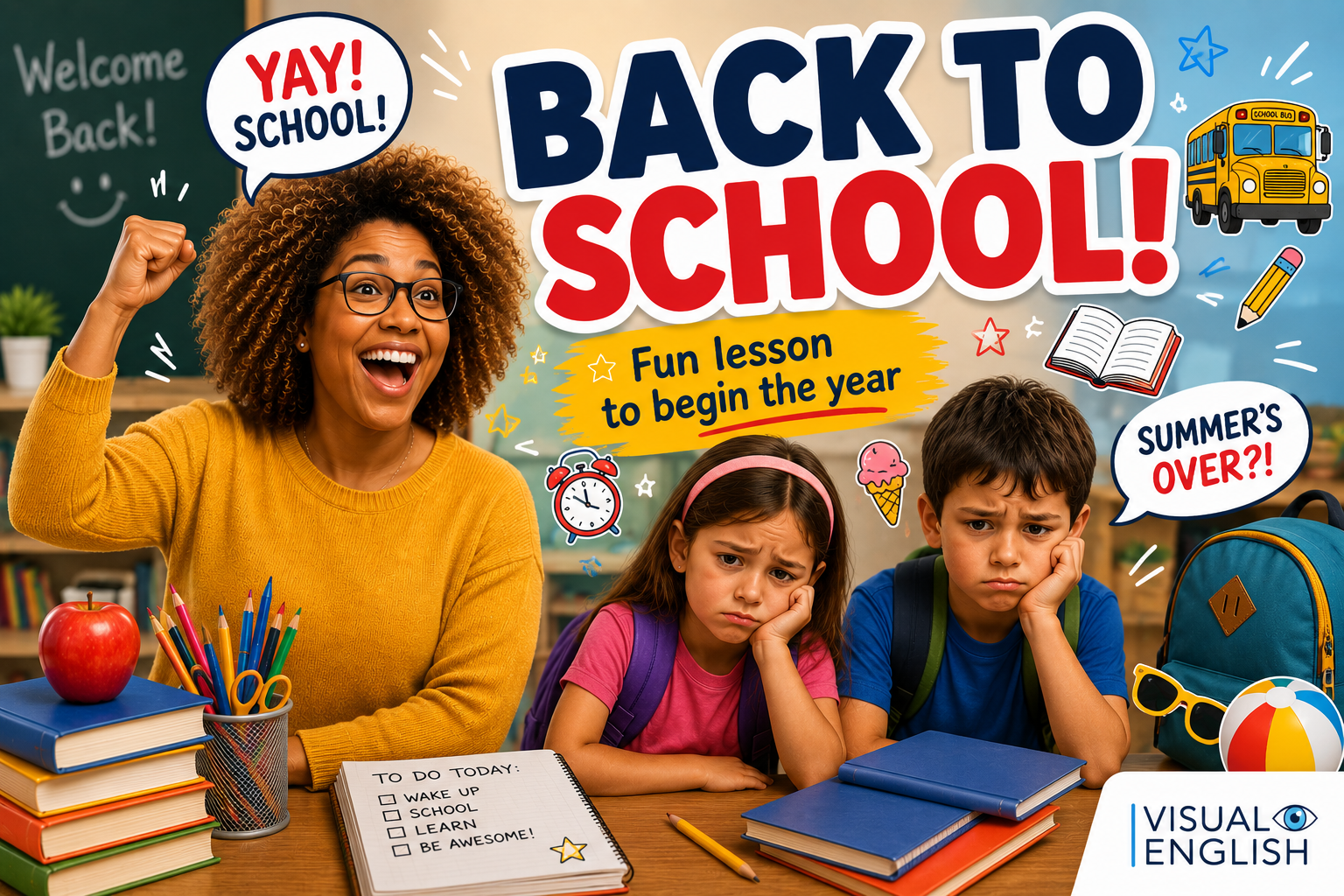 Back to School ESL Lessons: Vocabulary, Speaking & Classroom Activities (2026)
