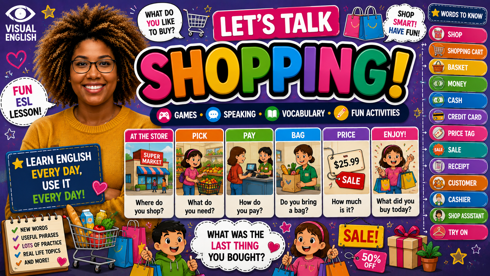 How to Teach Shopping Vocabulary in ESL Classrooms (2026)