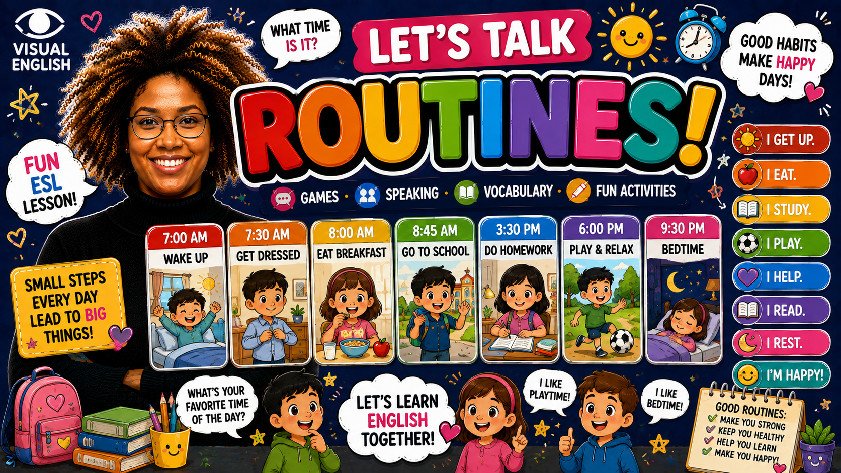 How to Teach Time and Daily Routine Vocabulary in ESL (2026)