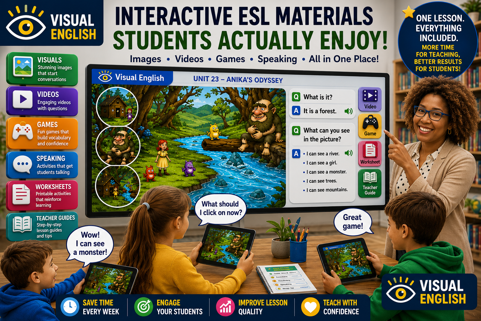 Interactive ESL Materials Students Actually Enjoy