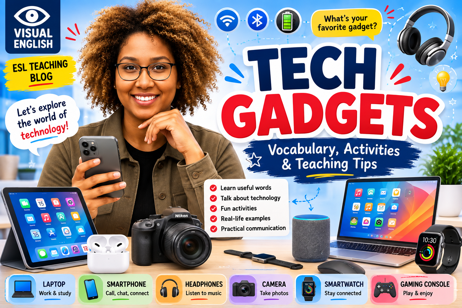 How to Teach Technology and Gadgets Vocabulary in ESL (2026)
