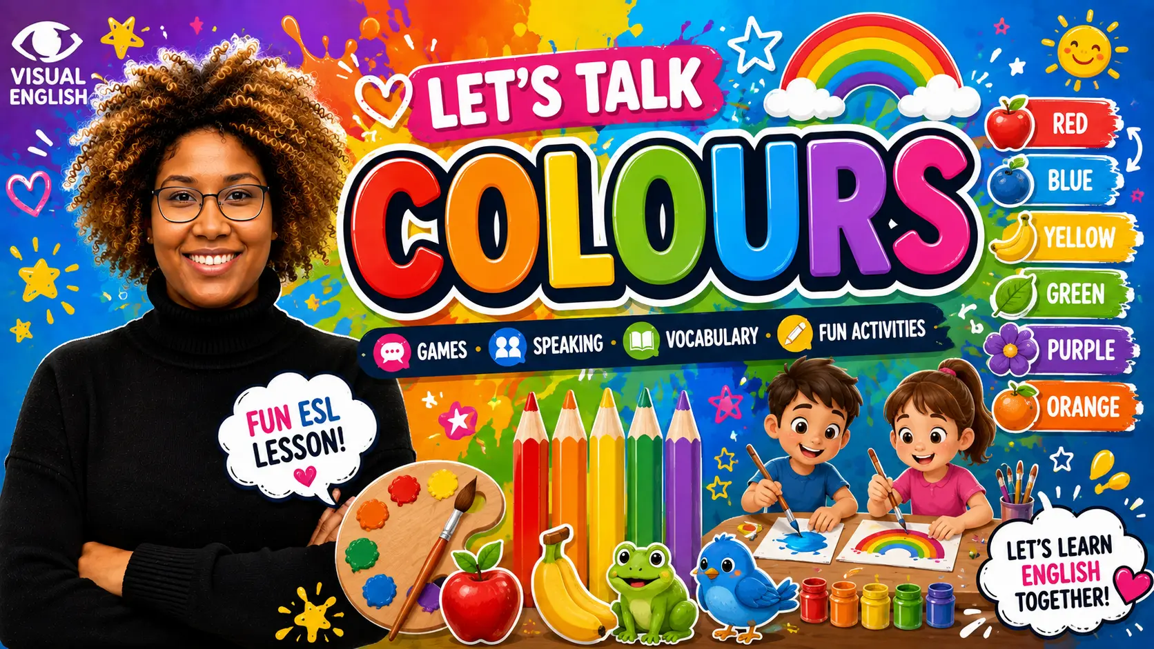 How to Teach Colours to Young ESL Learners (2026)