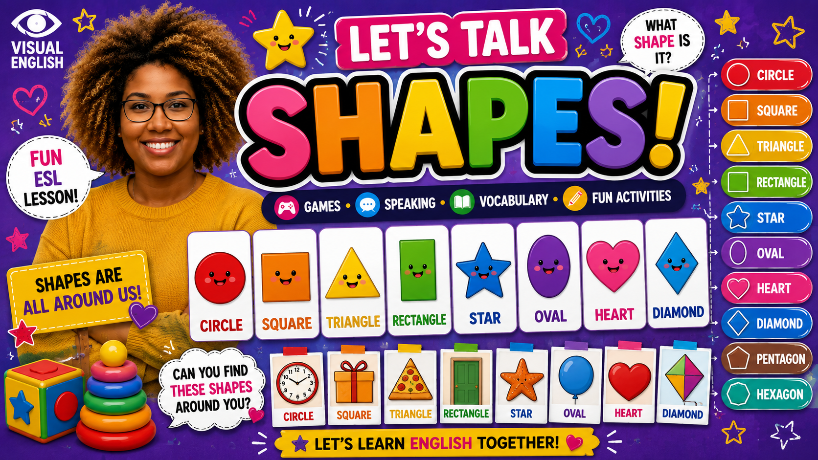 How to Teach Shapes Vocabulary to Young ESL Learners (2026)