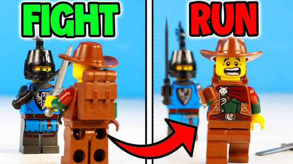 LEGO choose-your-own-adventure video preview